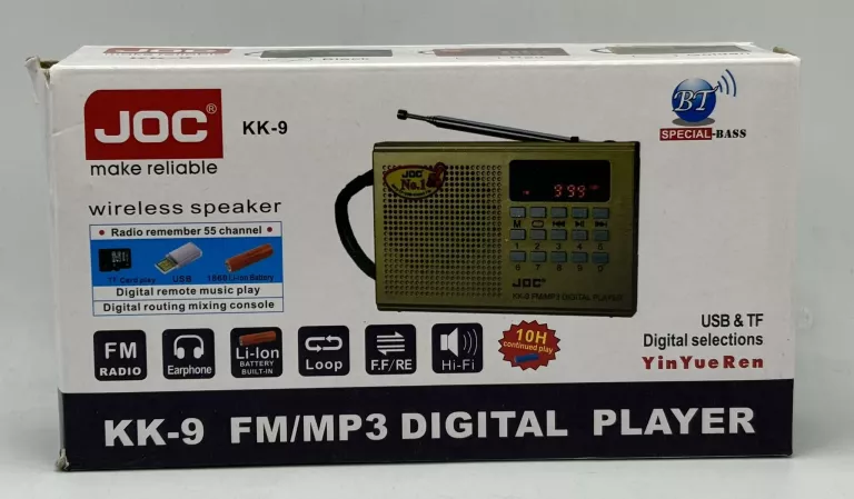 RADIO KK-9 CZARNE