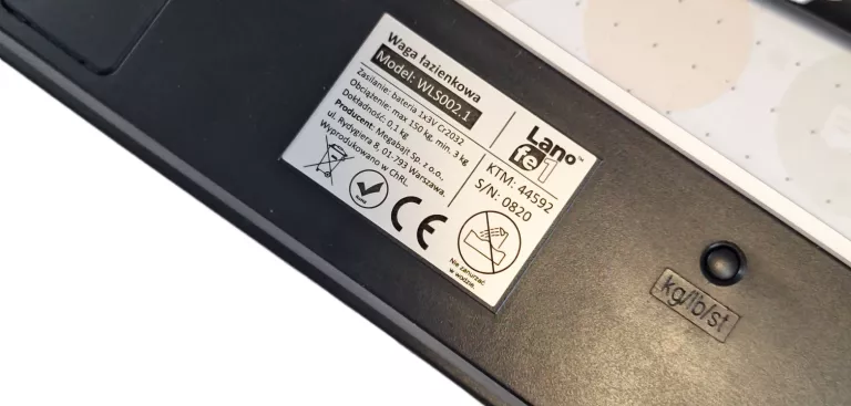 WAGA ŁAZIENKOWA LANO FE1 WLS002.1