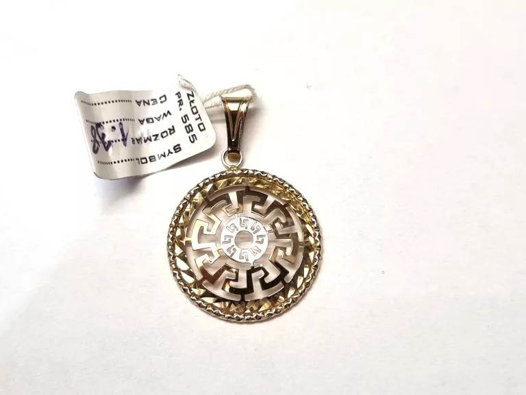 ZŁOTA ZAWIESZKA 585 1.38G