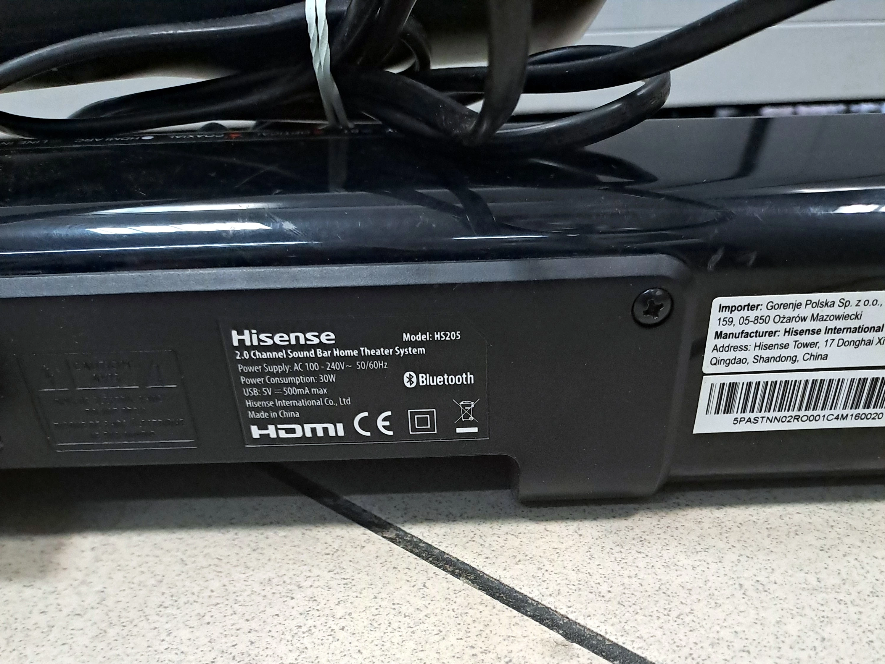 soundbar-hisense-hs205-bluetooth-czarny-pilot-ean-gtin-6942147458914