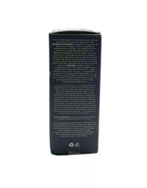 COSMED SKINOLOGIST 0.5 % RETINOL SERUM SERUM Z RETINOLEM 30ML