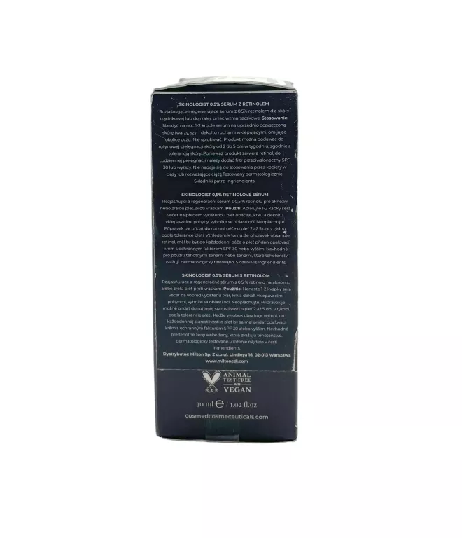 COSMED SKINOLOGIST 0.5 % RETINOL SERUM SERUM Z RETINOLEM 30ML