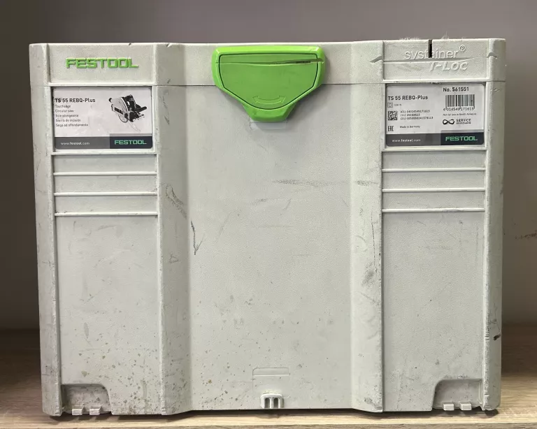 ZAGŁĘBIARKA FESTOOL TS 55 REBQ Z PROWADNICĄ I WALIZKĄ