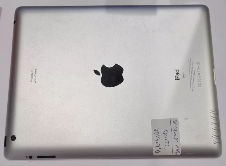TABLET APPLE IPAD 3 A1416 USZKODZONY