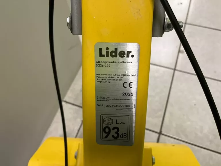 GLEBOGRYZARKA LIDER SG36-139