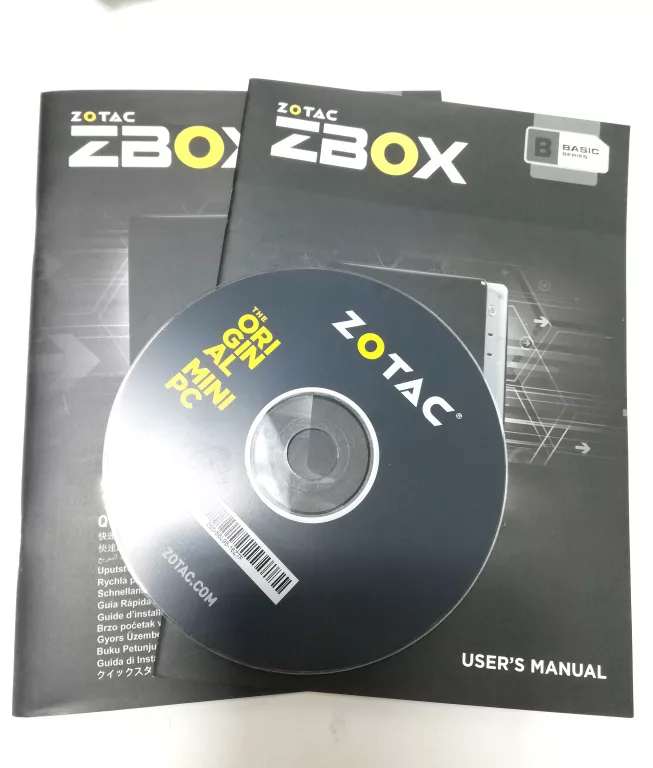 MINIKOMPUTER ZOTAC ZBOX BI322/INTEL DUAL-CORE N3050/8GB /500GB 2,5 SATA 2