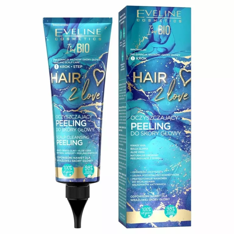 EVELINE OCZYSZCZAJĄCY PEELING I'M BIO HAIR 2 LOVE