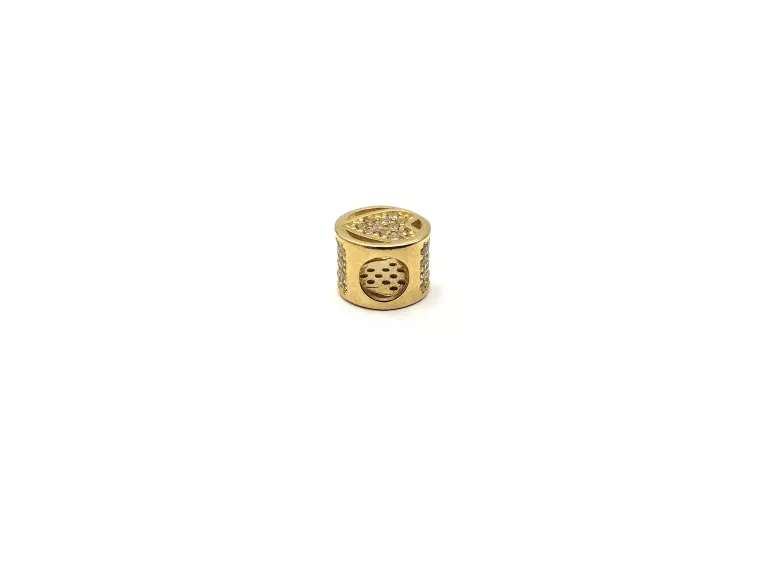 ZŁOTA ZAWIESZKA CHARMS SERCE CYRKONIE 585 / 1,76 G