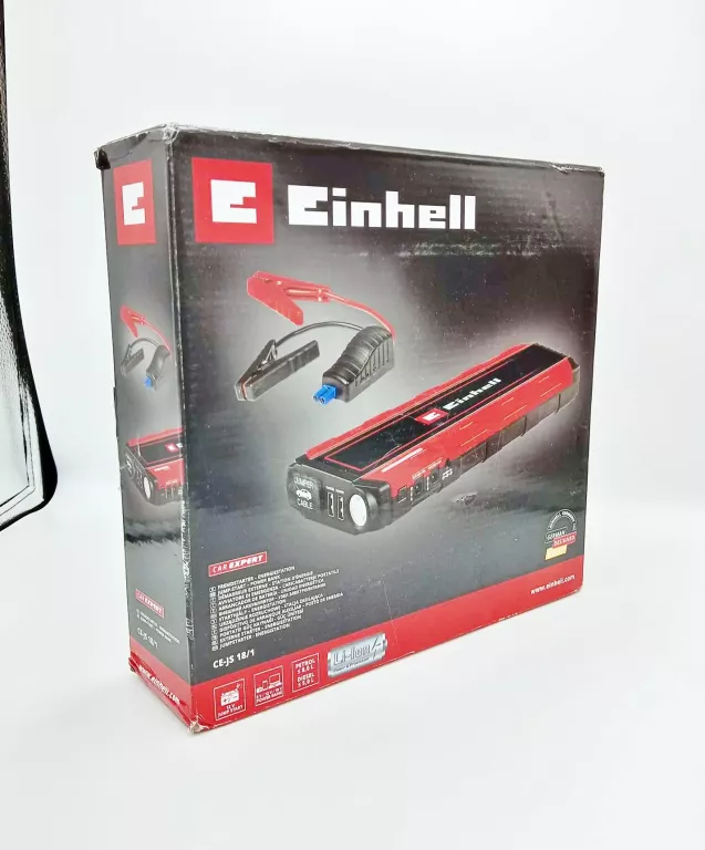 URZĄDZENIE ROZRUCHOWE EINHELL CE-JS 18/1 POWERBANK / STARTER AID