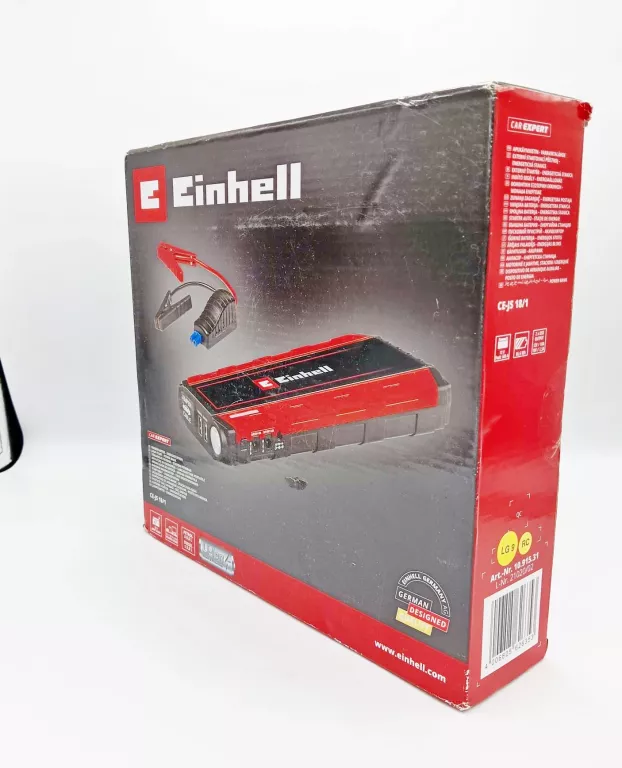 URZĄDZENIE ROZRUCHOWE EINHELL CE-JS 18/1 POWERBANK / STARTER AID