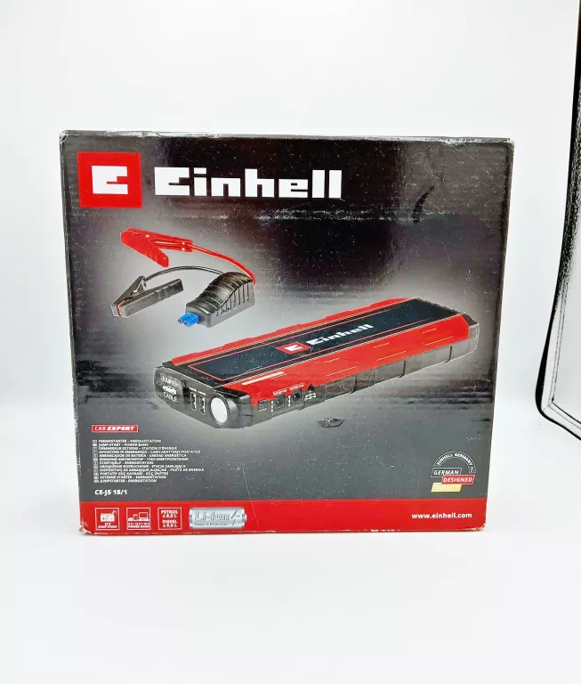 URZĄDZENIE ROZRUCHOWE EINHELL CE-JS 18/1 POWERBANK / STARTER AID