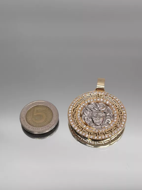 przepiekna-duza-zlota-zawieszka-grecki-wzor-meduza-585-14k-35cm-14g-rodzaj-2205-1