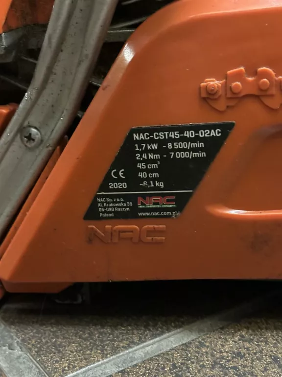 PIŁA SPALINOWA NAC NAC-CST45-40-02AC