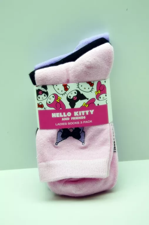 SKARPETKI CROPP HELLO KITTY AND FRIENDS 3 PACK 39/41