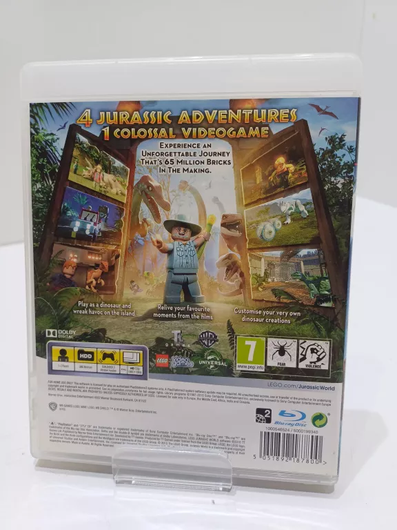 GRA PS3 LEGO JURASSIC WORLD
