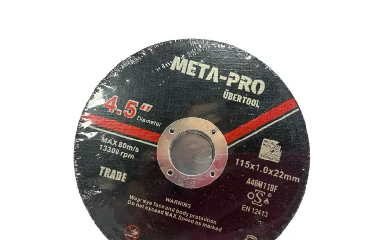 TARCZE DO METALU META PRO 115X01X22M