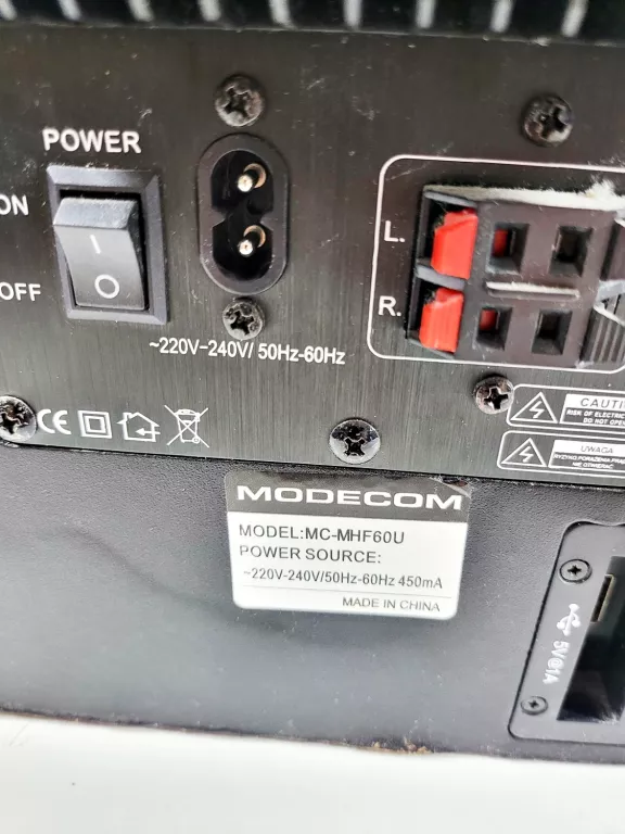GŁOŚNIKI KOMPUTEROWE MODECOM MC-MHF60U 2.1