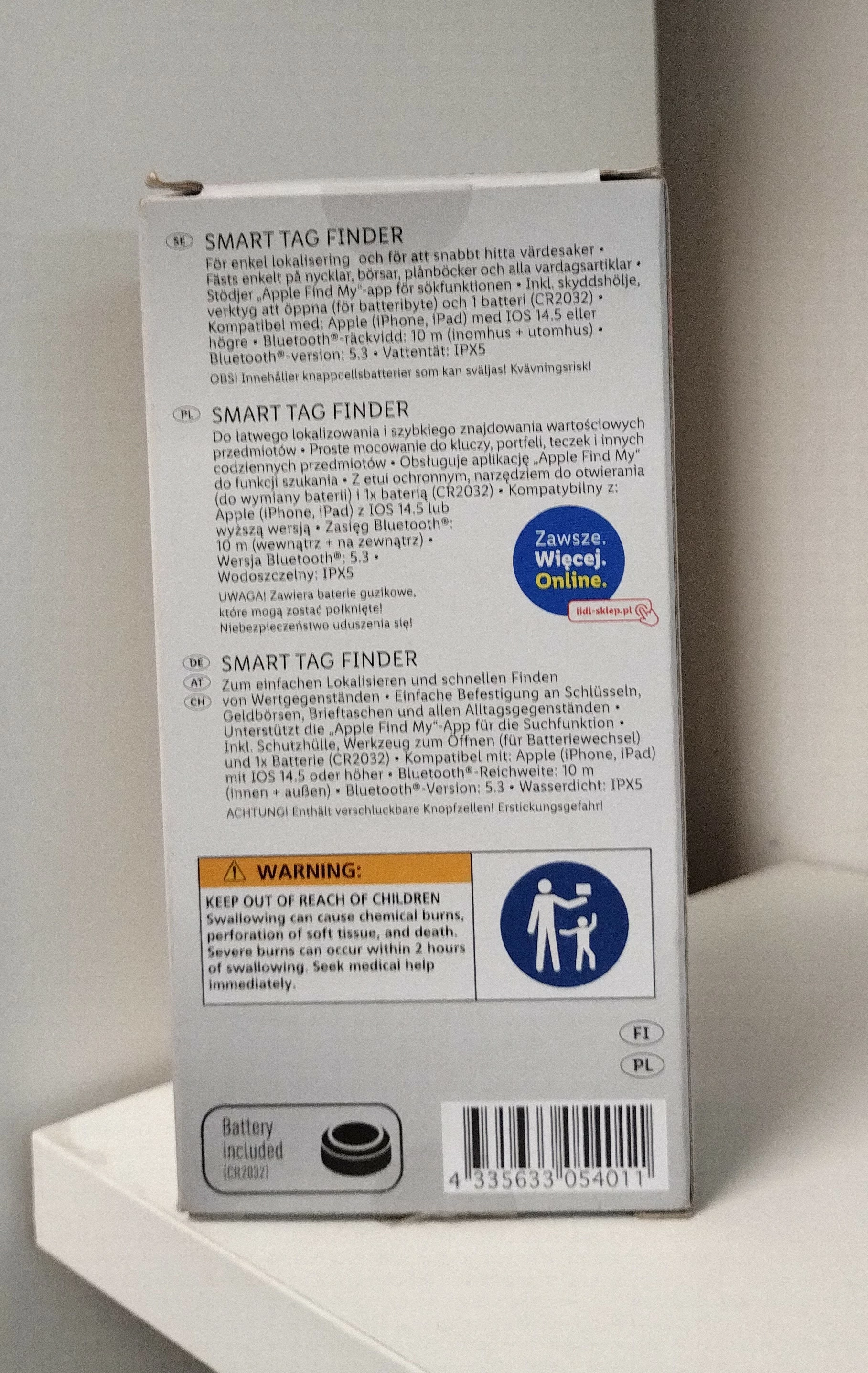 lokalizator-silvercrest-smart-tag-finder-bluetooth-rozowy-stan-11323-238058