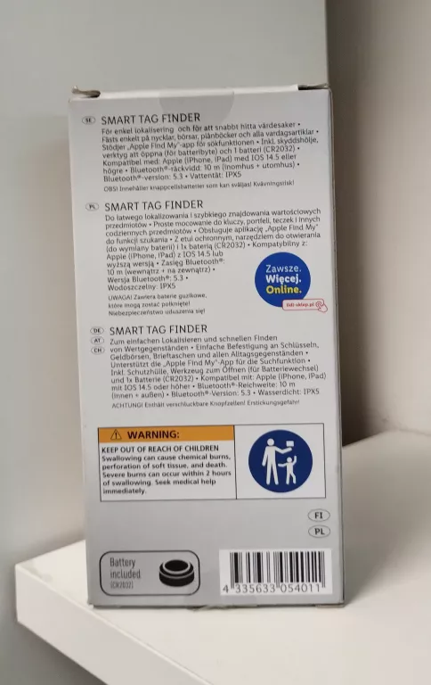 lokalizator-silvercrest-smart-tag-finder-bluetooth-rozowy-stan-11323-238058