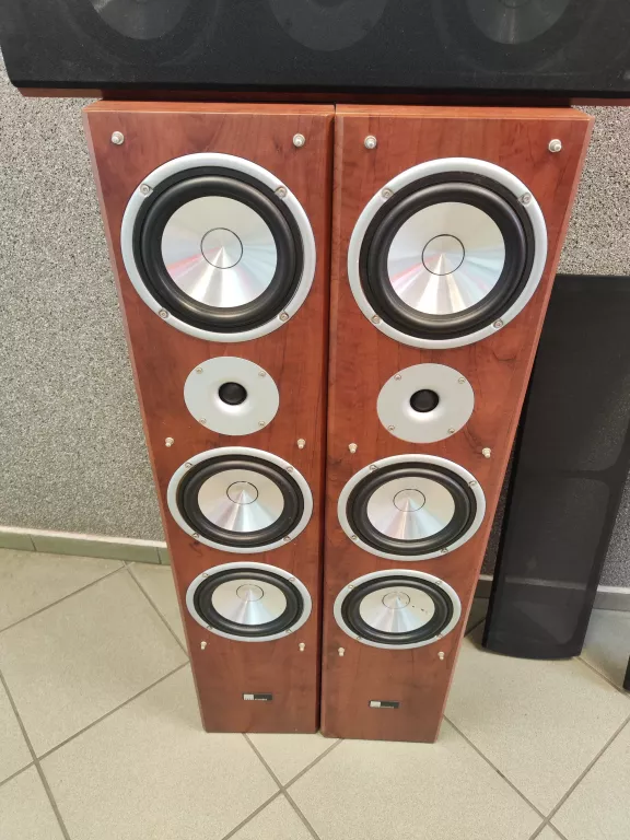 ZESTAW 5 GŁOŚNIKÓW PURE ACOUSTICS THE ROYAL SERIES, OKABLOWANIE