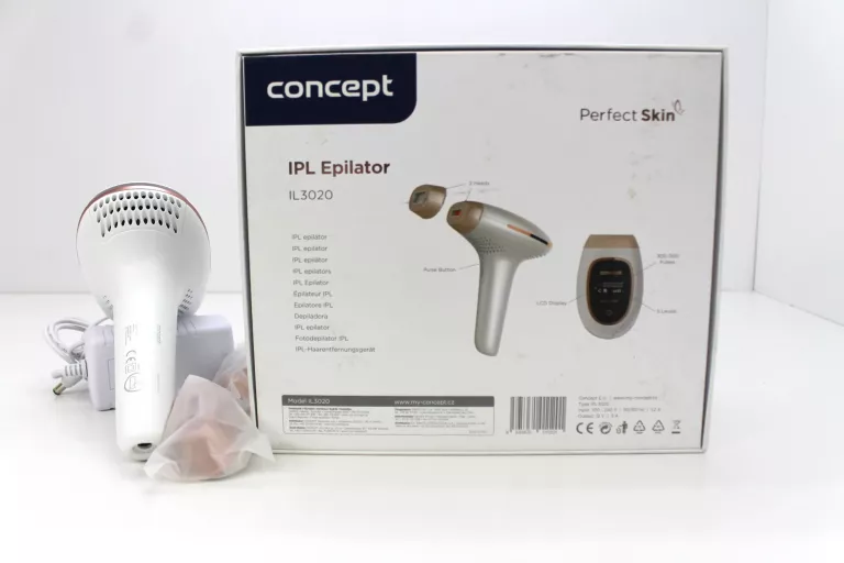 DEPILATOR CONCEPT PERFECT SKIN IL3020 PUDEŁKO