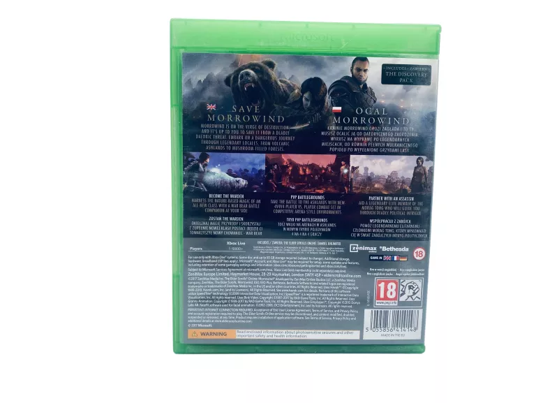 THE ELDER SCROLLS ONLINE: MORROWIND MICROSOFT XBOX ONE