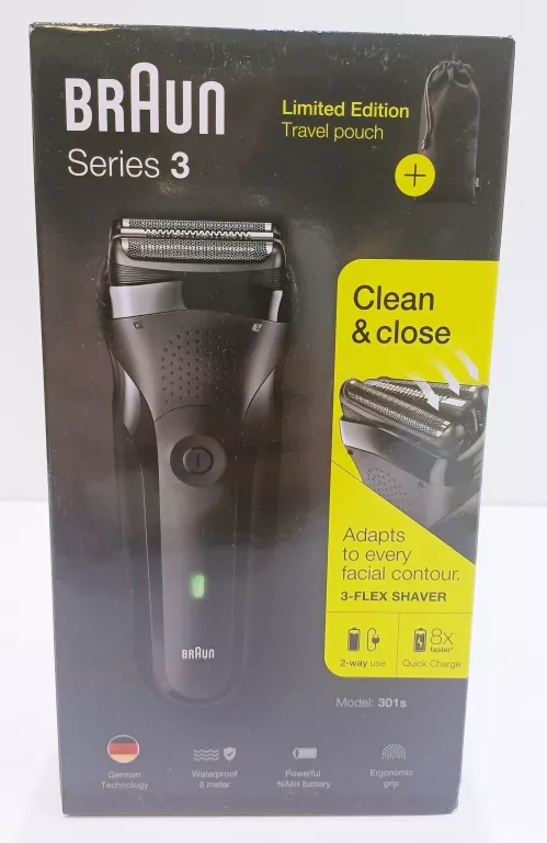 GOLARKA FOLIOWA BRAUN SERIES 3 301S