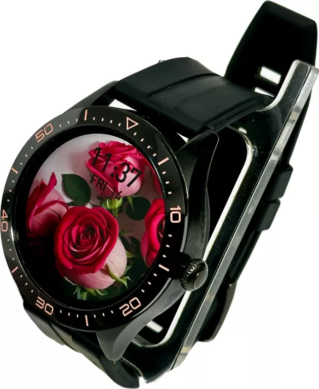 SMARTWATCH FOREVER AMOLED ICON AW-110 CZARNY IP68 344-03