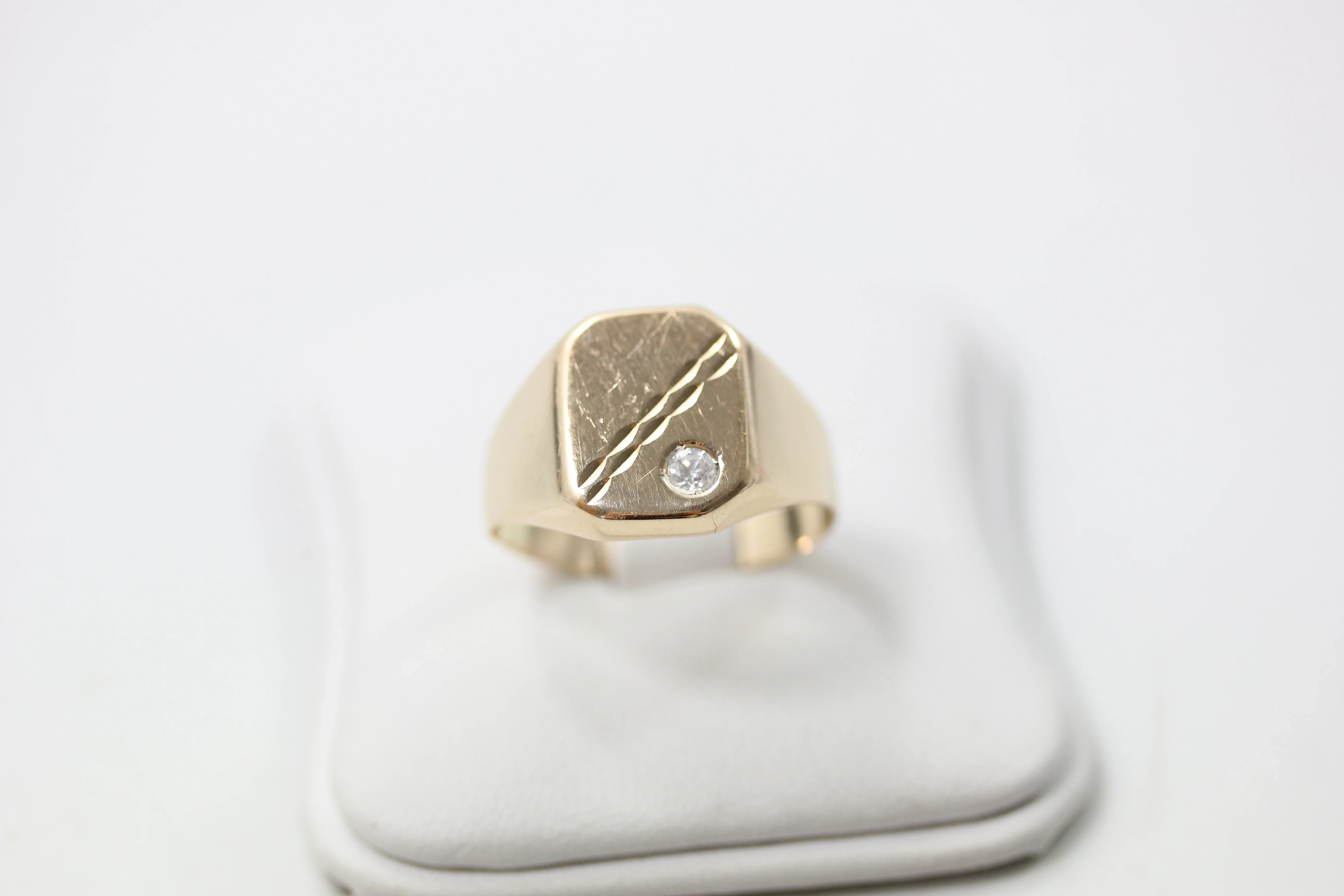 zloty-meski-sygnet-cyrkonia-585-592g-r25-komisji-edukacji-narodowej-96u14-warszawa