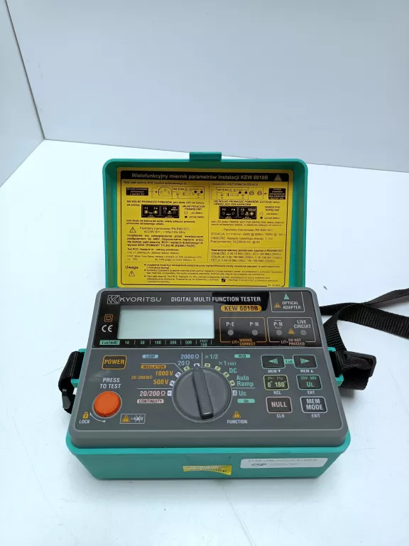 WIELOFUNCYJNY MIERNIK INSTALACJI ELEKTRYCZNYCH - KYORITSU | KEW6010B |