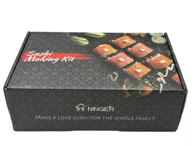 ZESTAW DO ROBIENIA SUSHI Z ROLKĄ MATA NOŻEM+AKCESORIA