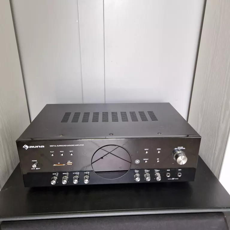 ZESTAW STEREO AUNA AMP-218B/ AUNA LINIE 501 SW WN/WILSON RAPTOR 7