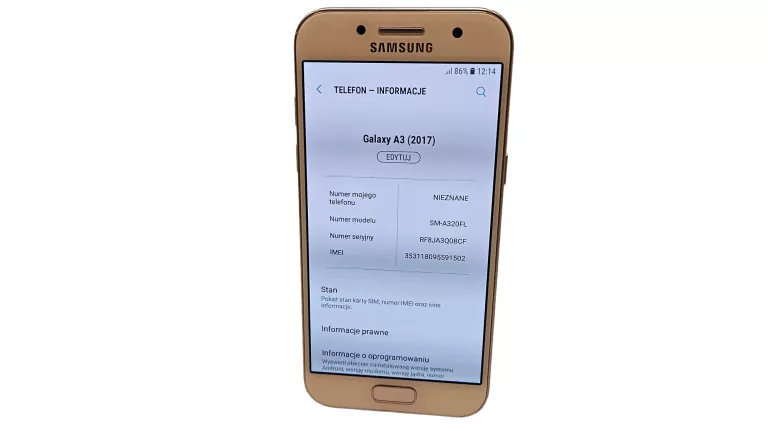 TELEFON SAMSUNG GALAXY A3 2017 SM-A320FL