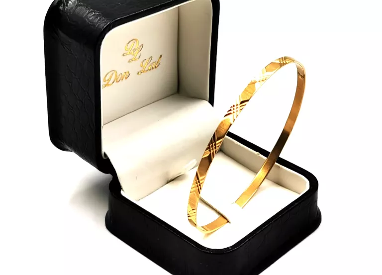 ZŁOTA  BRANSOLETKA PRÓBY 750  DŁ.20 CM