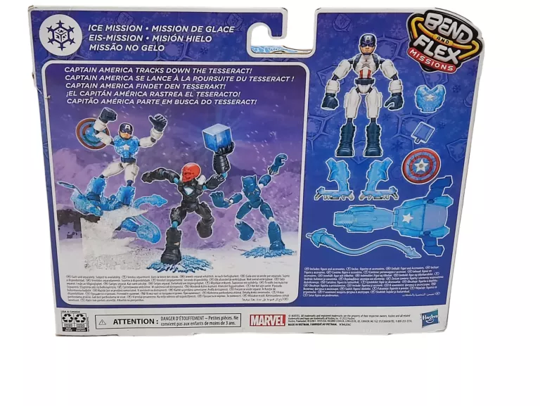 HASBRO MARVEL AVENGERS CAPTAIN AMERICA ICE MISSION F5868
