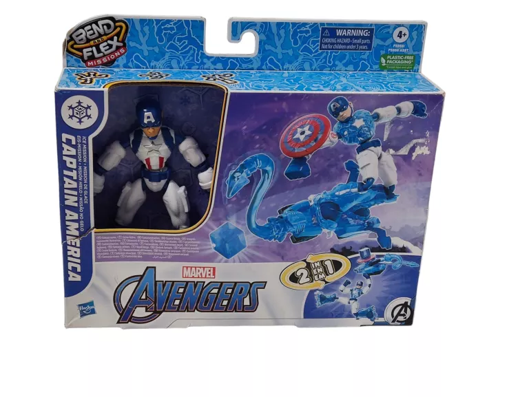HASBRO MARVEL AVENGERS CAPTAIN AMERICA ICE MISSION F5868