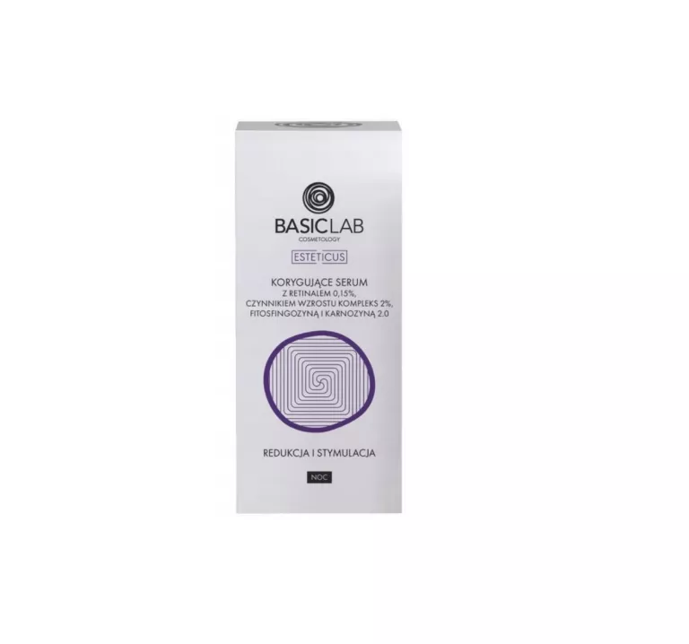 BASICLAB KORYGUJĄCE SERUM Z RETINAL 0,15% 30ML