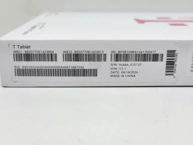 T-MOBILE T TABLET 5G 10,36" 6/128 GB CZARNY! FABRYCZNIE ZAPAKOWANY !