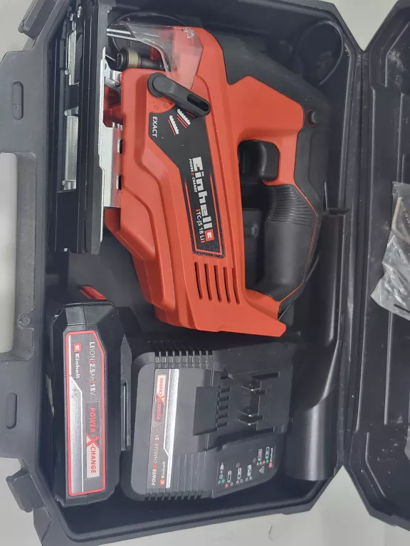 WYRZYNARKA AKUMULATOROWA EINHELL TC-JS 18 LI AKU-2,5AH ŁAD WALIZKA