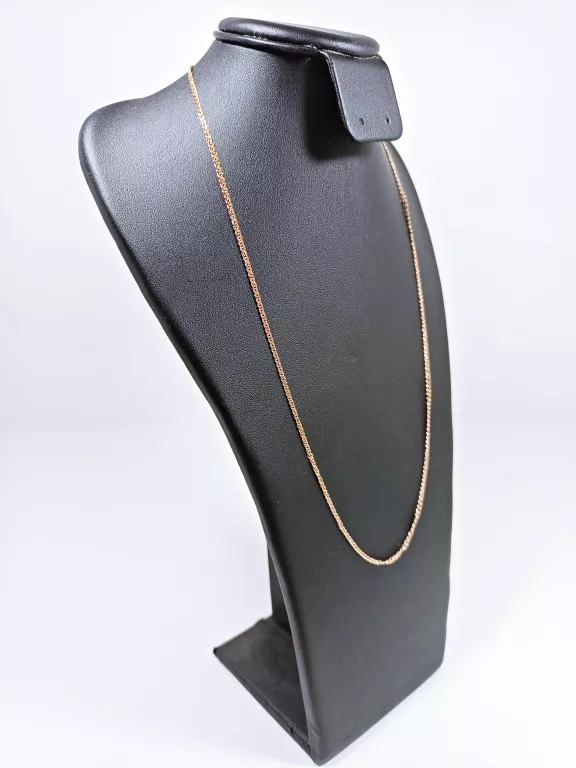 ZŁOTY ŁAŃCUSZEK 1,52G 585 50CM