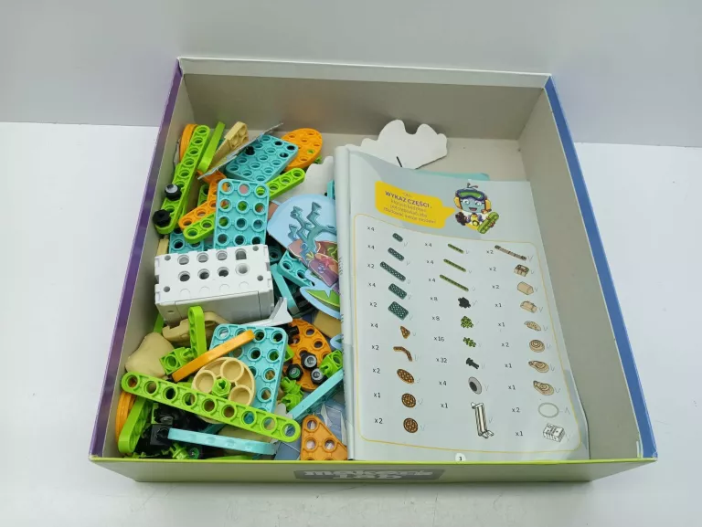 KLOCKI KONSTRUKCYJNE CLEMENTONI MAKER'S LAB ZABAWNE ZWIERZĘTA 50326