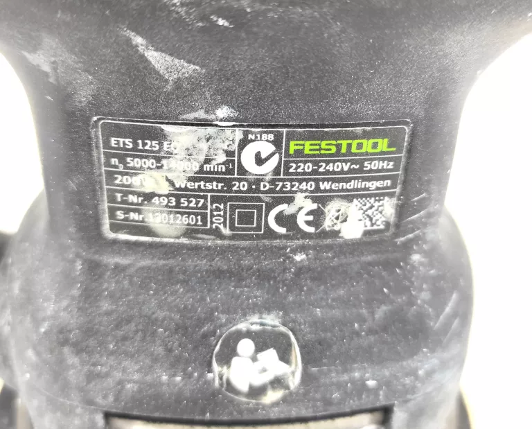 SZLIFIERKA MIMOŚRODOWA FESTOOL ETS-125 EQ WALIZKA