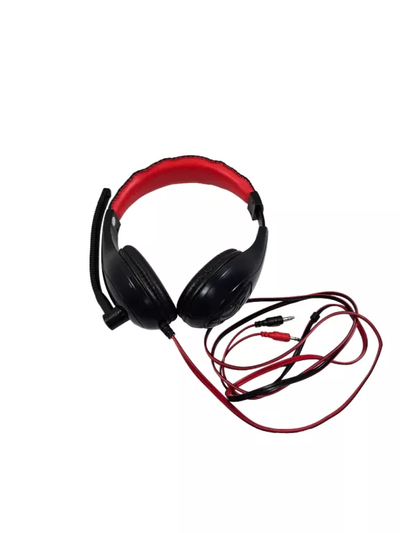 SŁUCHAWKI NAUSZNE PRZEWODOWE DLA GRACZY Z MIKROFONEM GAMING STEREO