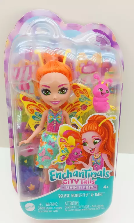 ENCHANTIMALS LALKA BELISSE BUTTERFLY MOTYLEK HKN12