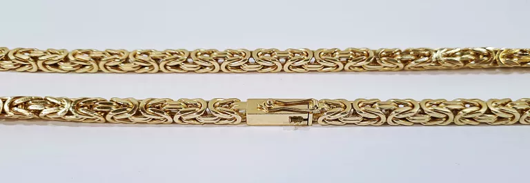 ZŁOTY ŁAŃCUSZEK SPLOT KRÓLEWSKI 585 104,22G 14K 64CM