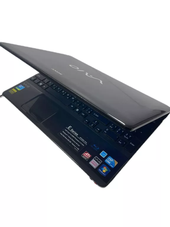 LAPTOP SONY VAIO E SERIES VPCEB17FA WIN10PRO 4/500GB HD I3-330M ZASILACZ