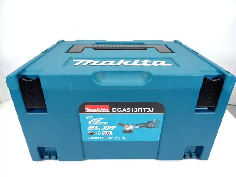 ZESTAW NARZĘDZI MAKITA DTM52Z, DGA513ZJ, 5AH ŁAD WALIZKA