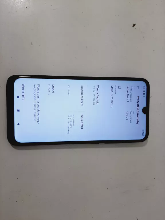 TELEFON XIAOMI REDMI NOTE 7 4/64 GB