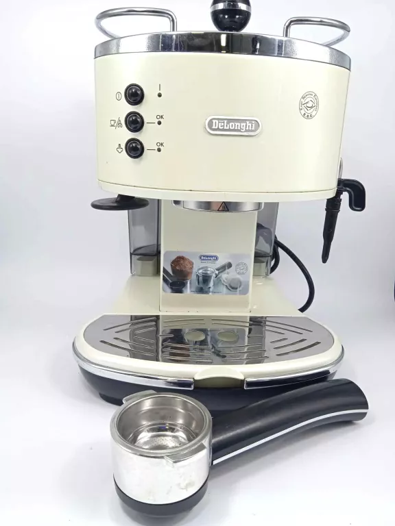 KOLBOWY EKSPRES CIŚNIENIOWY DE'LONGHI ICONA ECO 311.W 1100 W BIAŁY