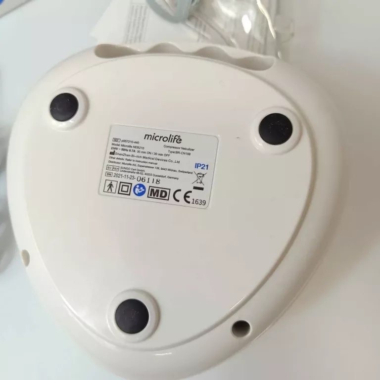 MICROLIFE NEBULIZATOR NEB210 INHALATOR KOMPRESOWY ZESTAW